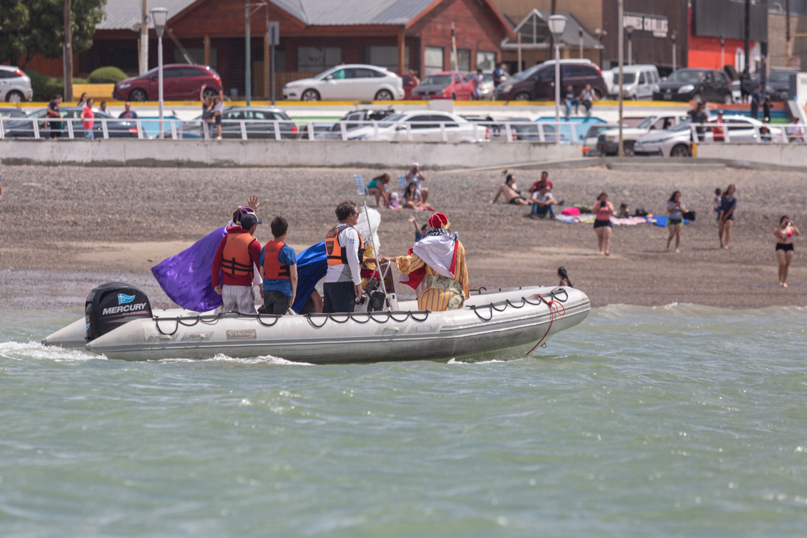 Los Reyes Magos llegarán por el mar a la Costanera de Comodoro