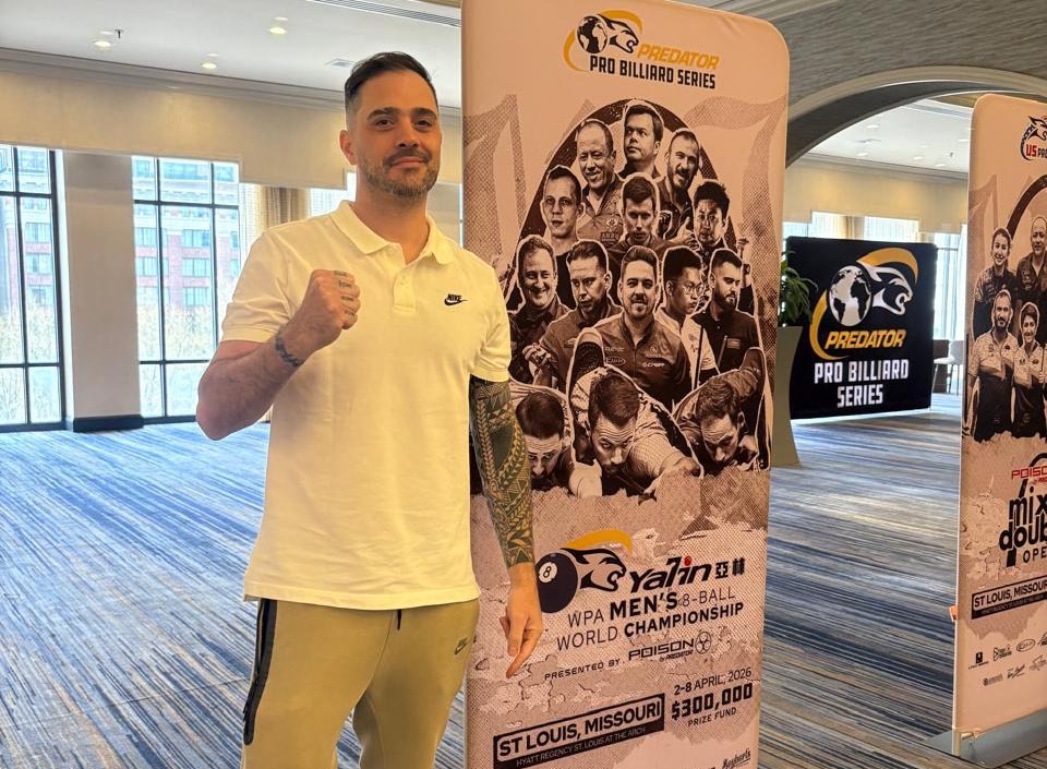 Daniel Camil jugará el Mundial de Bola 8 en Estados Unidos