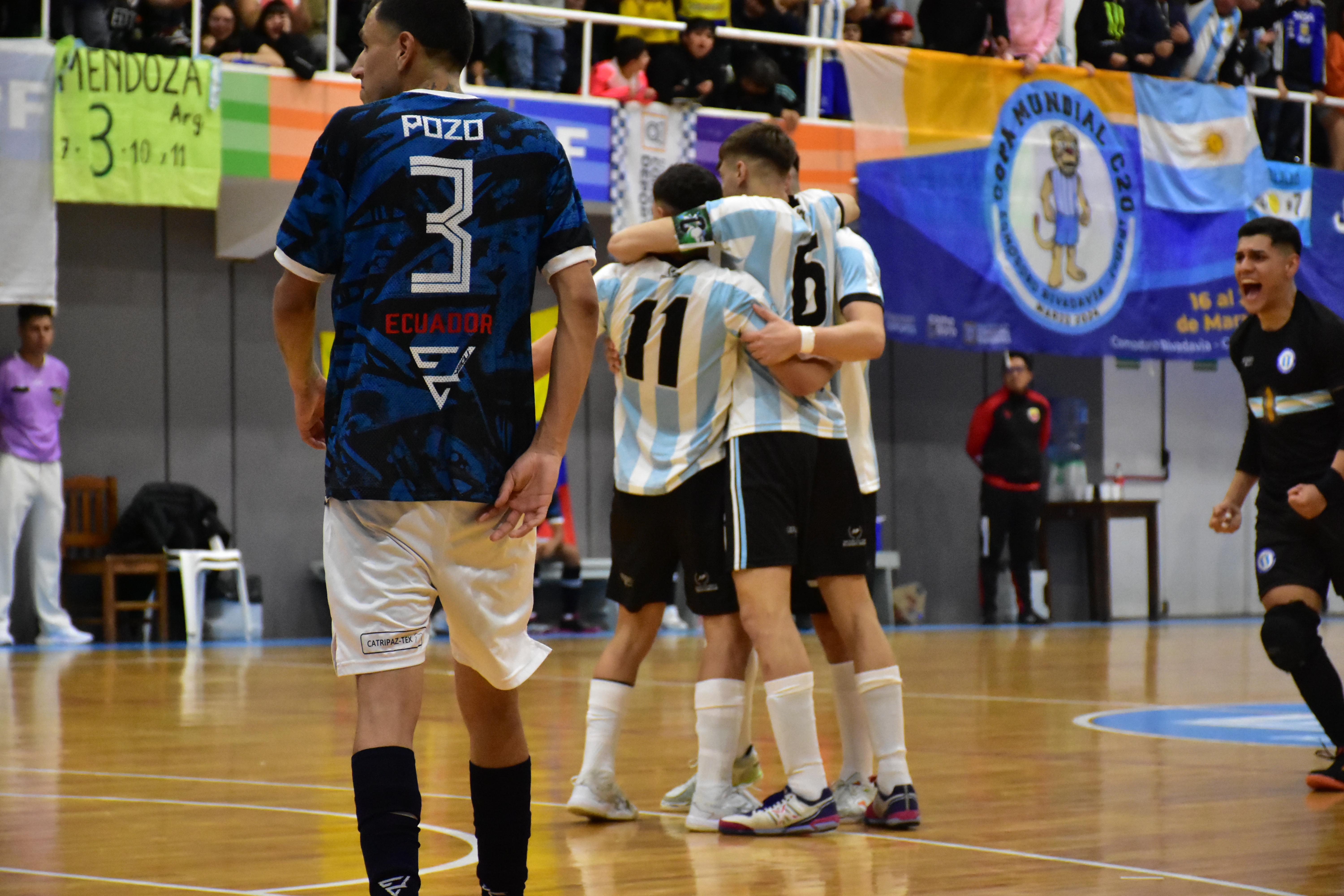 Futsal: Argentina jugará la final ante Brasil - Mundial C20 Comodoro 2024