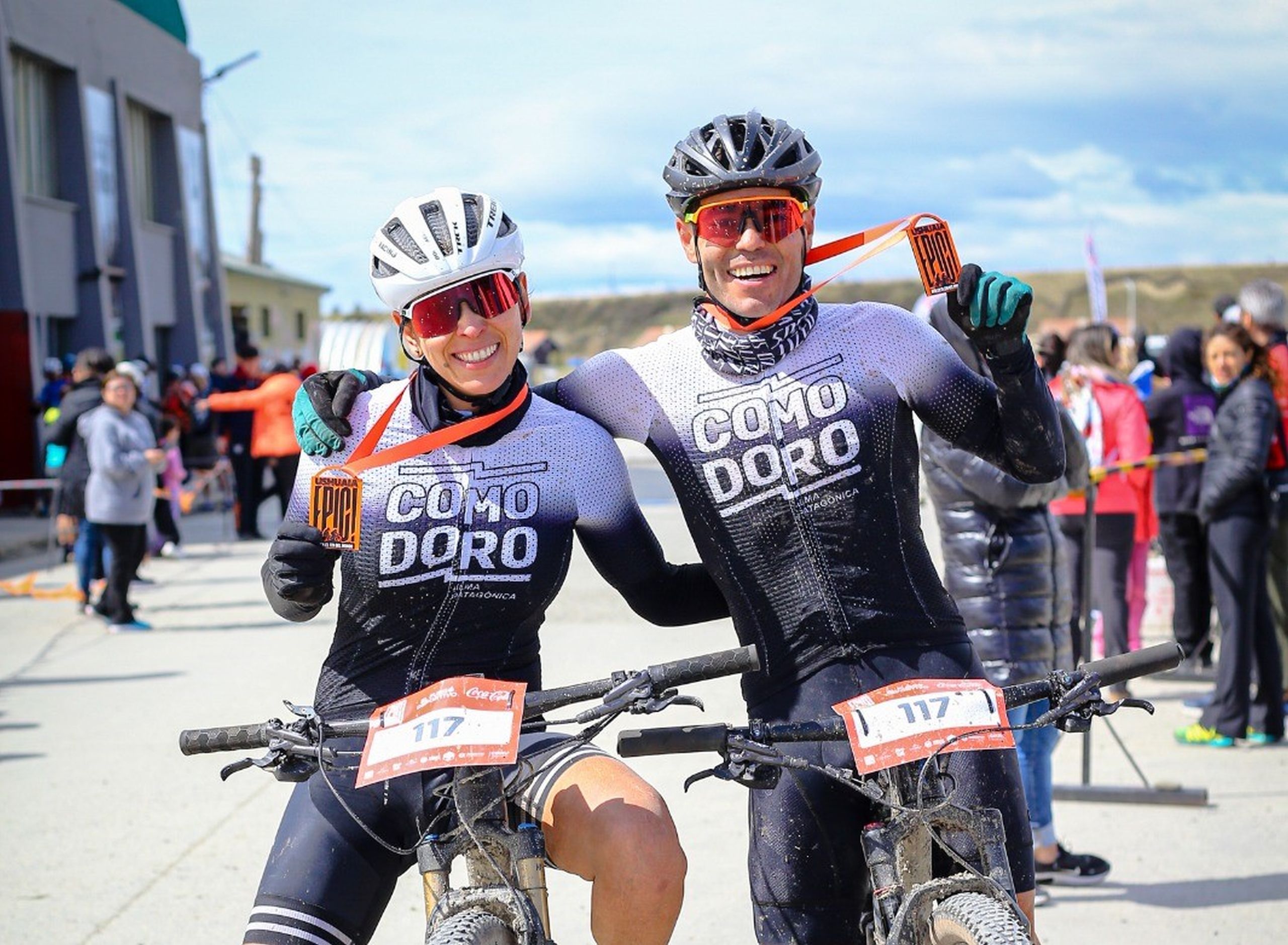 Marcia Larrauri y Martín Bravo ganaron la medalla de oro en la Ushuaia Epic