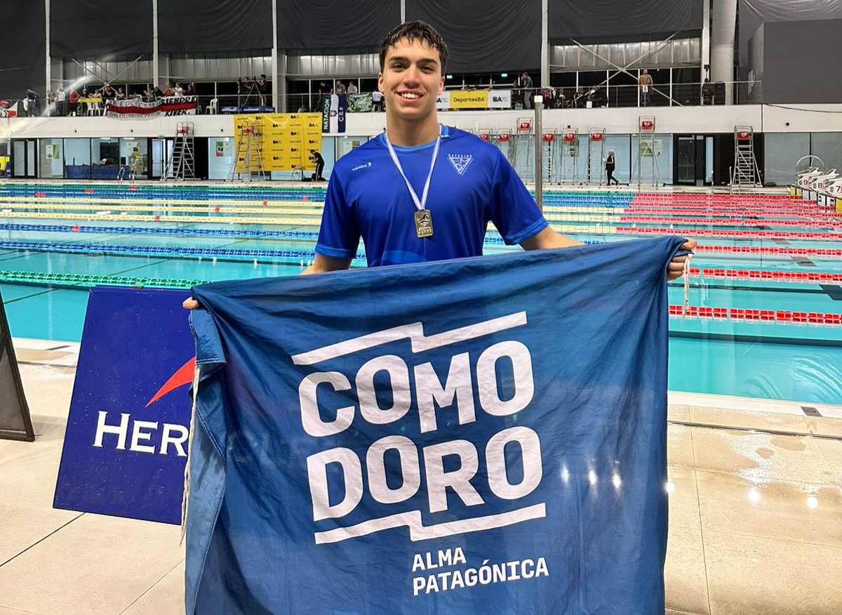 Mateo Luna Aseff fue seleccionado para el Sudamericano Juvenil de Natación 2023