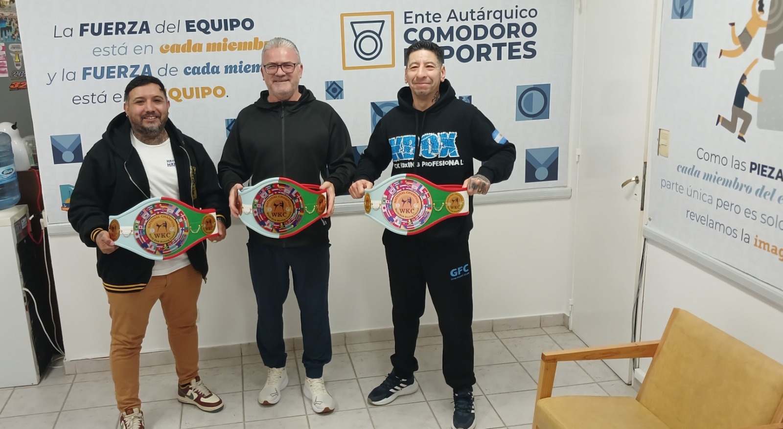 ntensos preparativos para la 3ª fecha de la Liga Patagónica Amateur de Kick Boxing