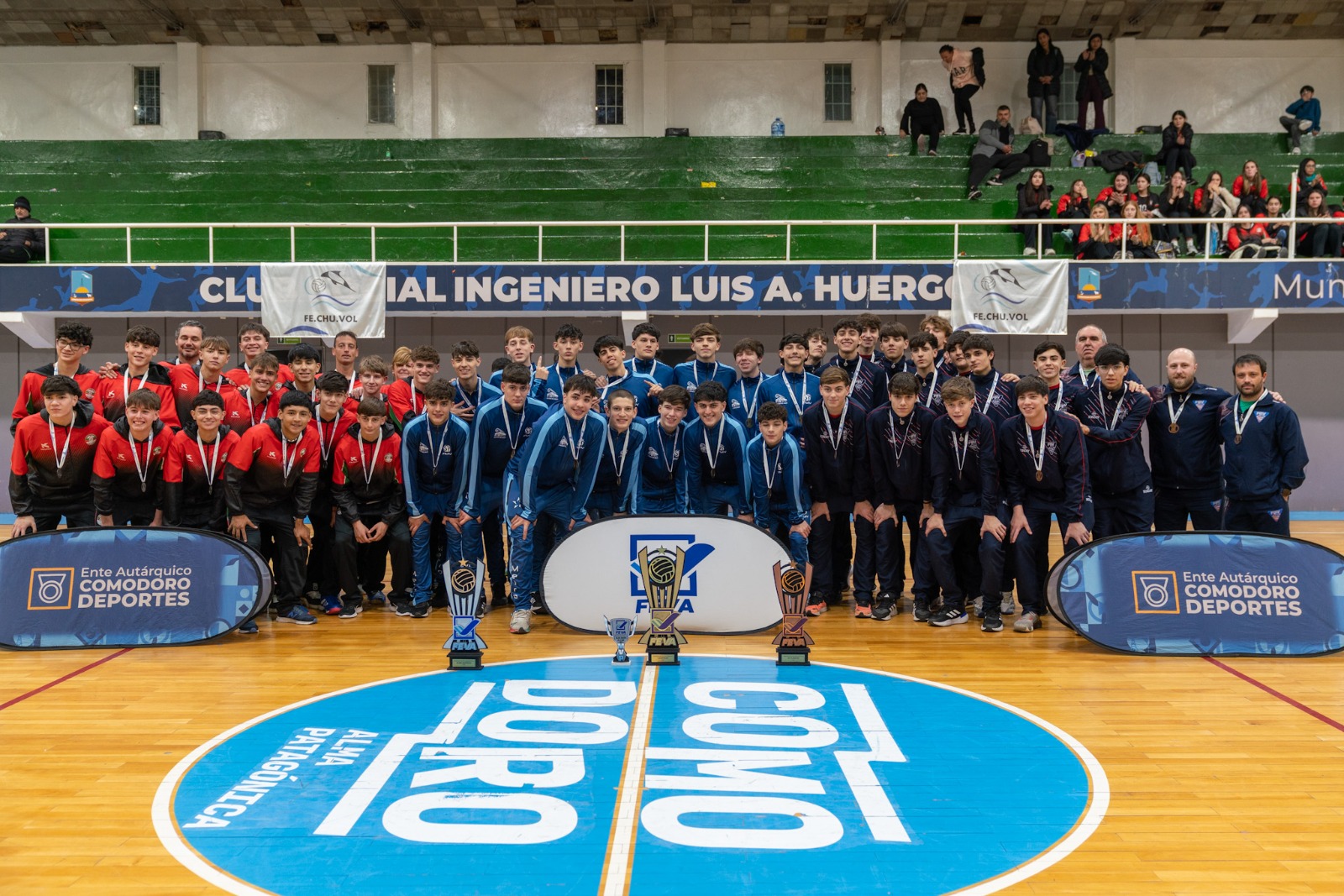 Santa Fe y la Federación Metropolitana se consagraron campeones del Nacional Sub-16 de Vóley en Comodoro
