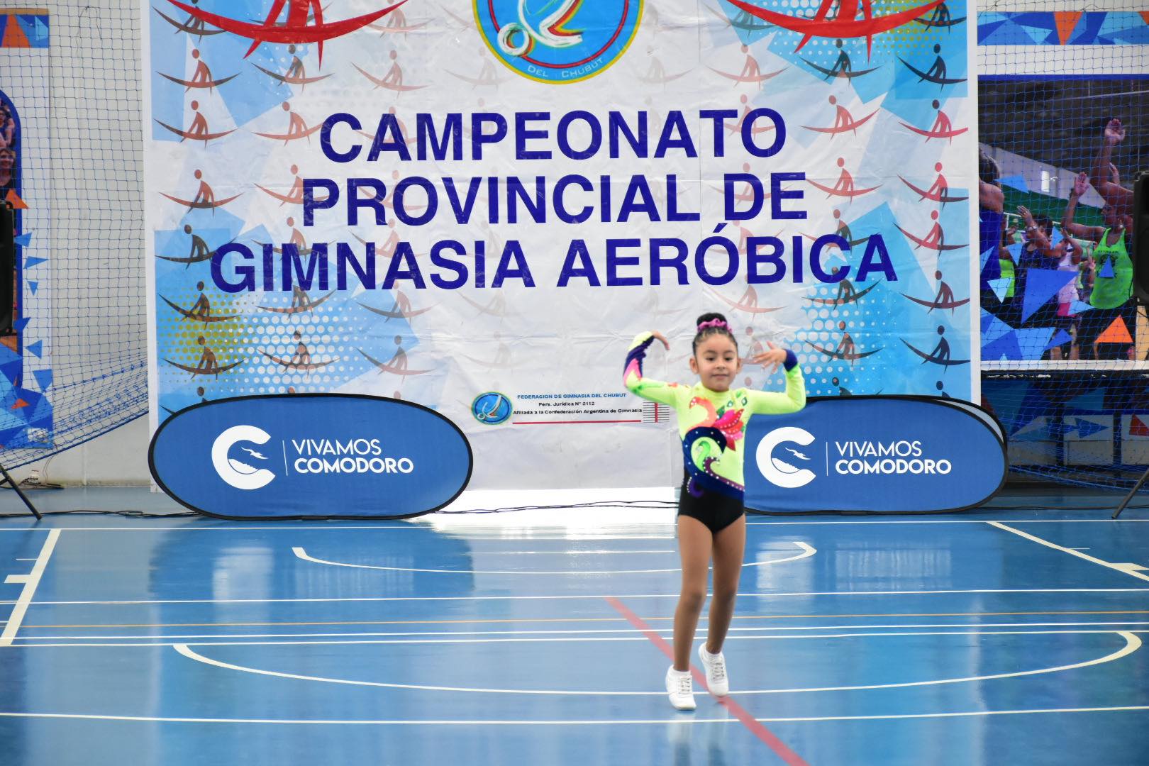 Se celebró el 1er torneo Provincial de Gimnasia Aeróbica en el Municipal 4