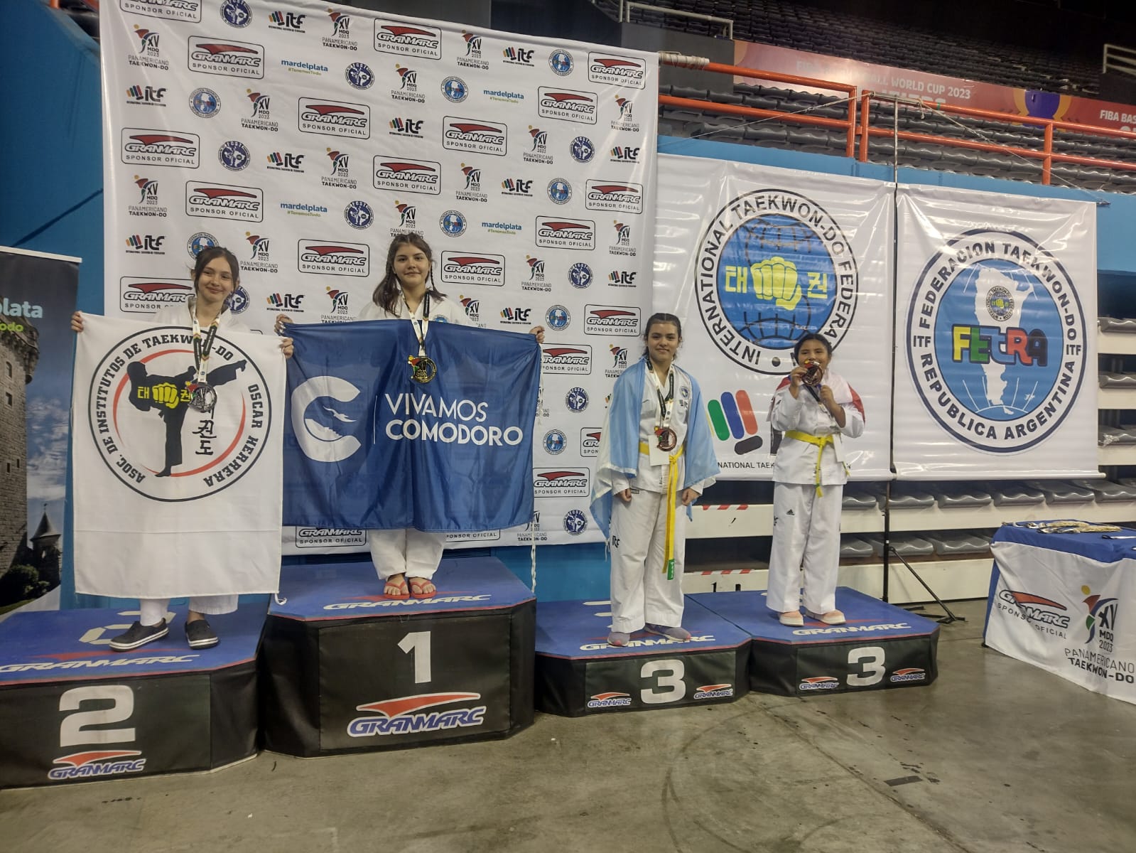 Tae-Kwon-Do: Más medallas comodorenses en el Panamericano de Mar del Plata