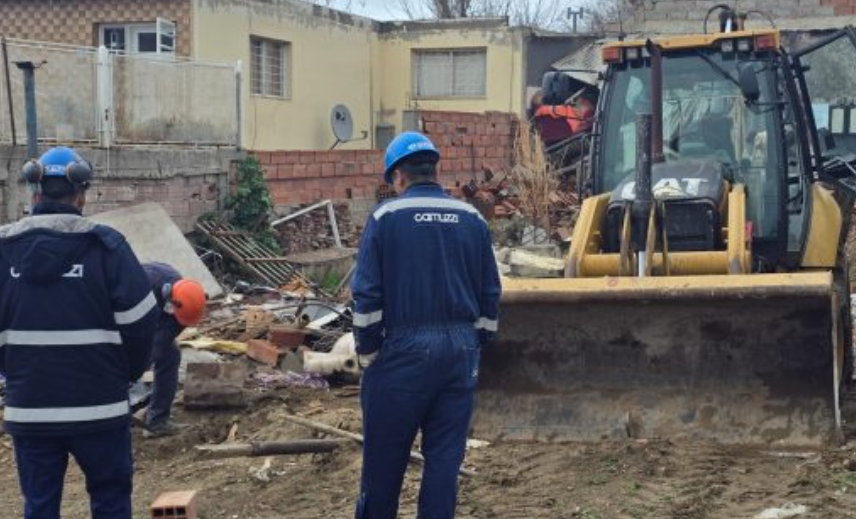 Comodoro: tras una década, recuperan una vivienda tomada que funcionaba como refugio de delincuentes