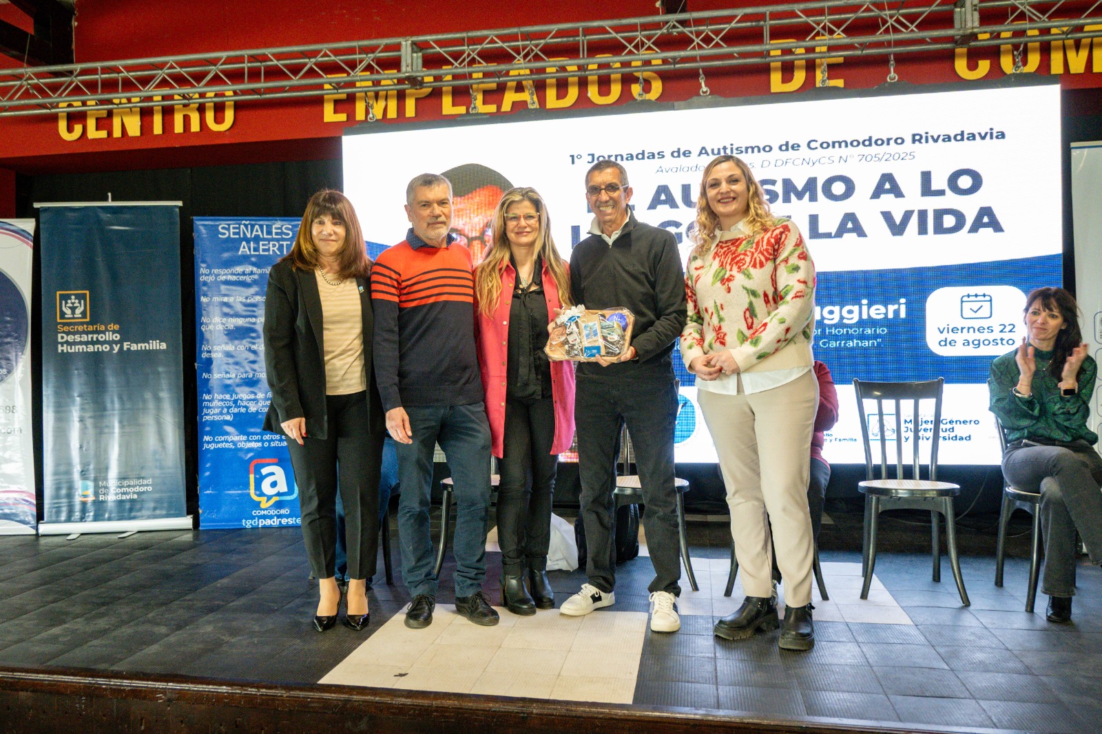 Con gran convocatoria, comenzaron las Jornadas de Autismo en Comodoro Rivadavia