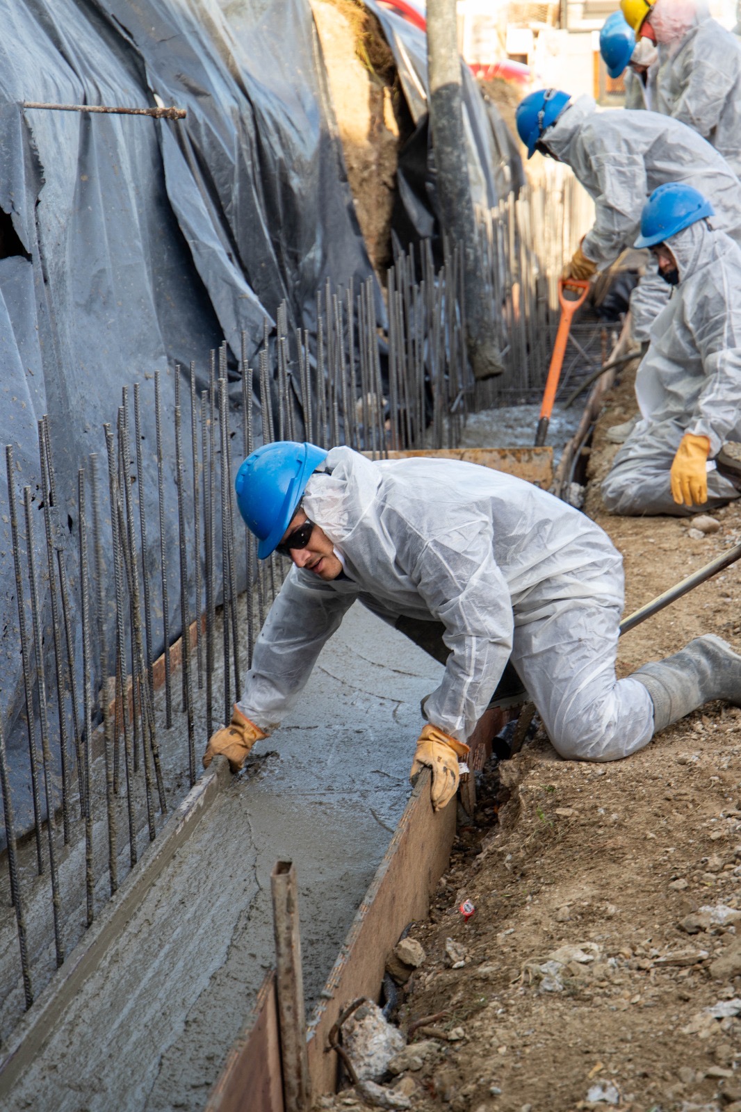 Continúan los trabajos en diferentes barrios de la ciudad