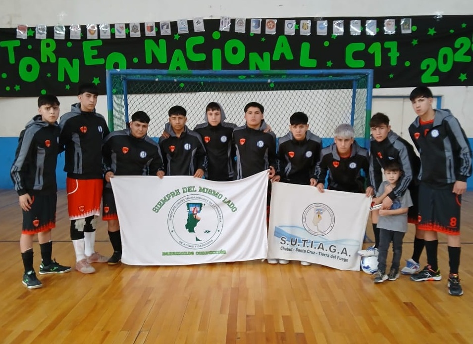 Futsal: Comodorenses en el podio del Nacional de Clubes C17 Sur en Trelew