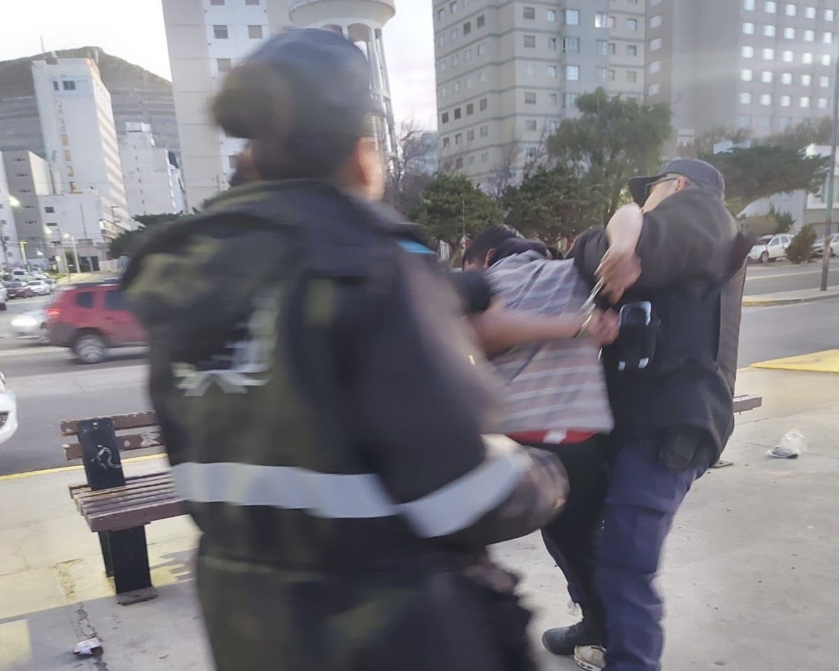 Golpeó a una mujer para robarle la cartera frente al Centro Cultural