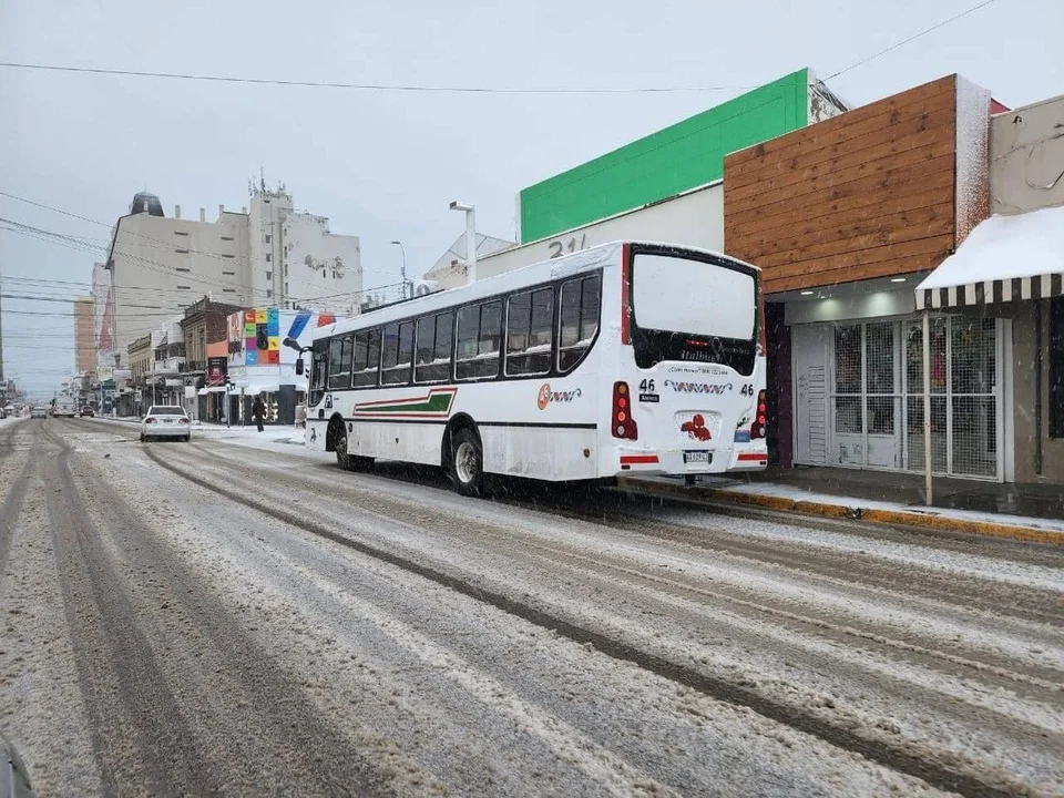 Información transporte público de pasajeros y arterias cortadas