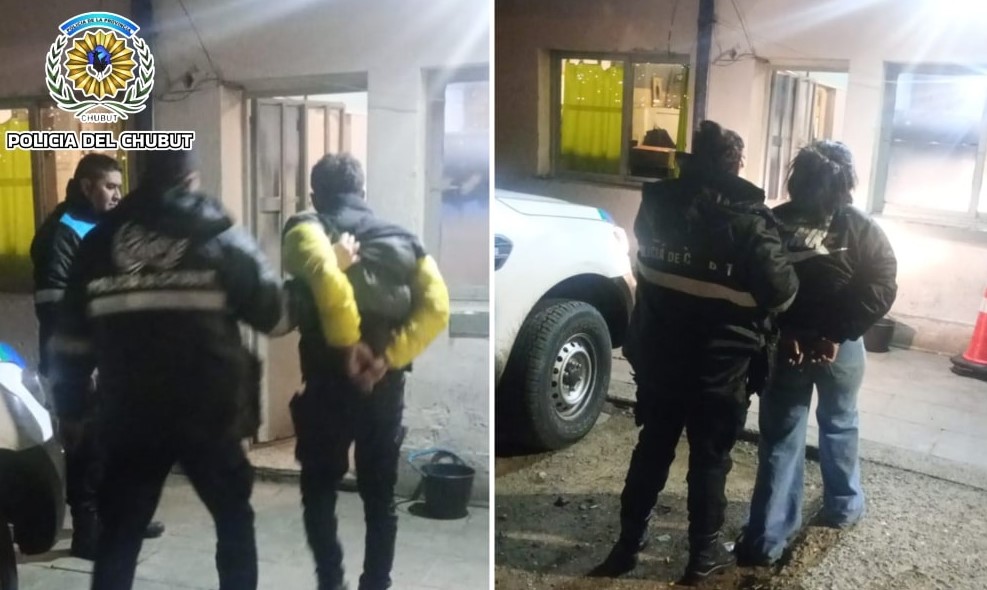 Intentaron ingresar de madrugada a una estación de servicio y fueron interceptados: portaban un arma, un hacha y herramientas