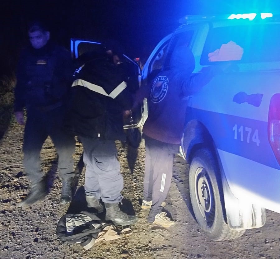Intento de robo de cable eléctrico en Km 17: un hombre fue aprehendido por el propio damnificado