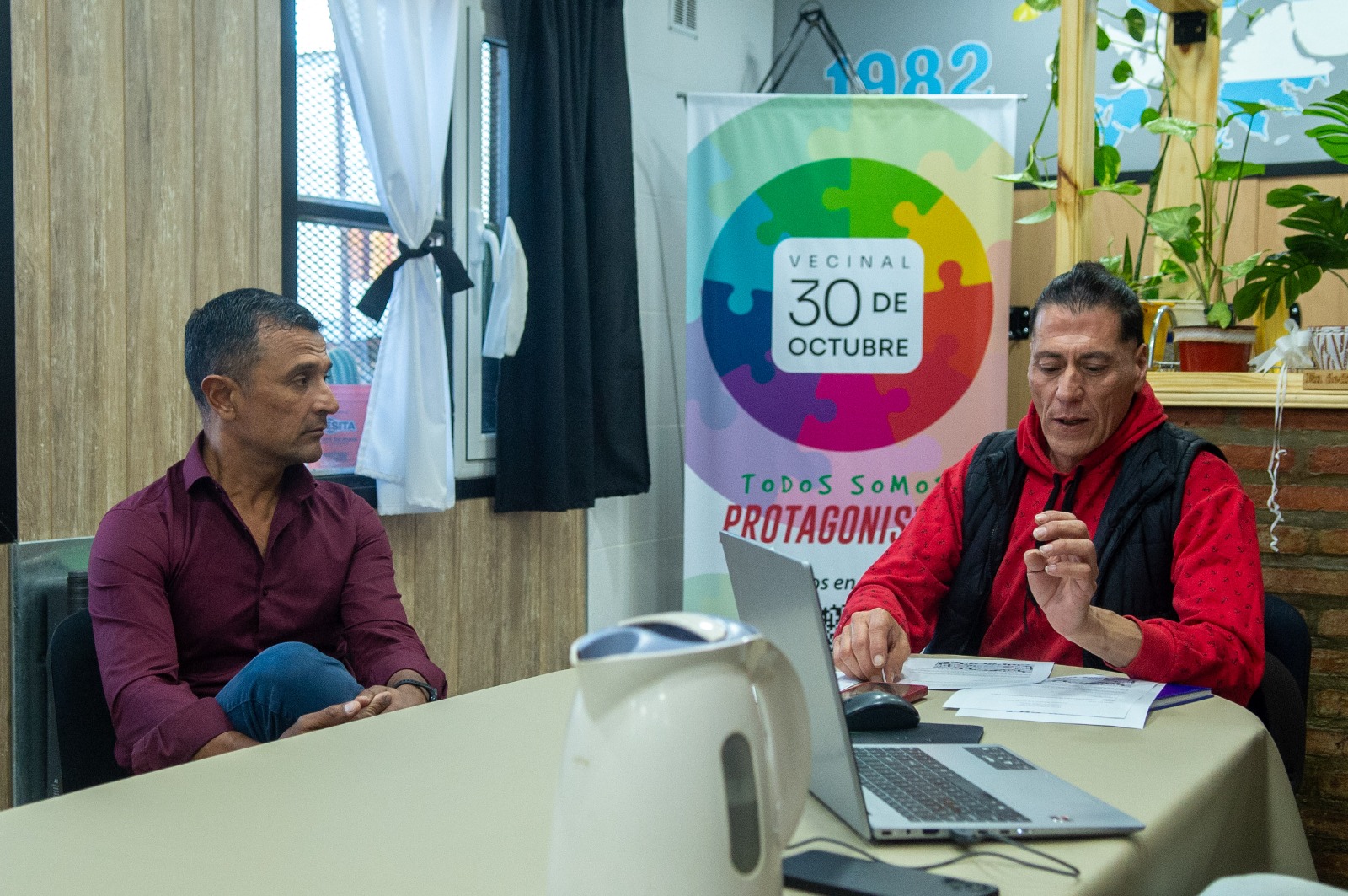 Municipio y vecinal del 30 de Octubre coordinan acciones para mejorar el barrio