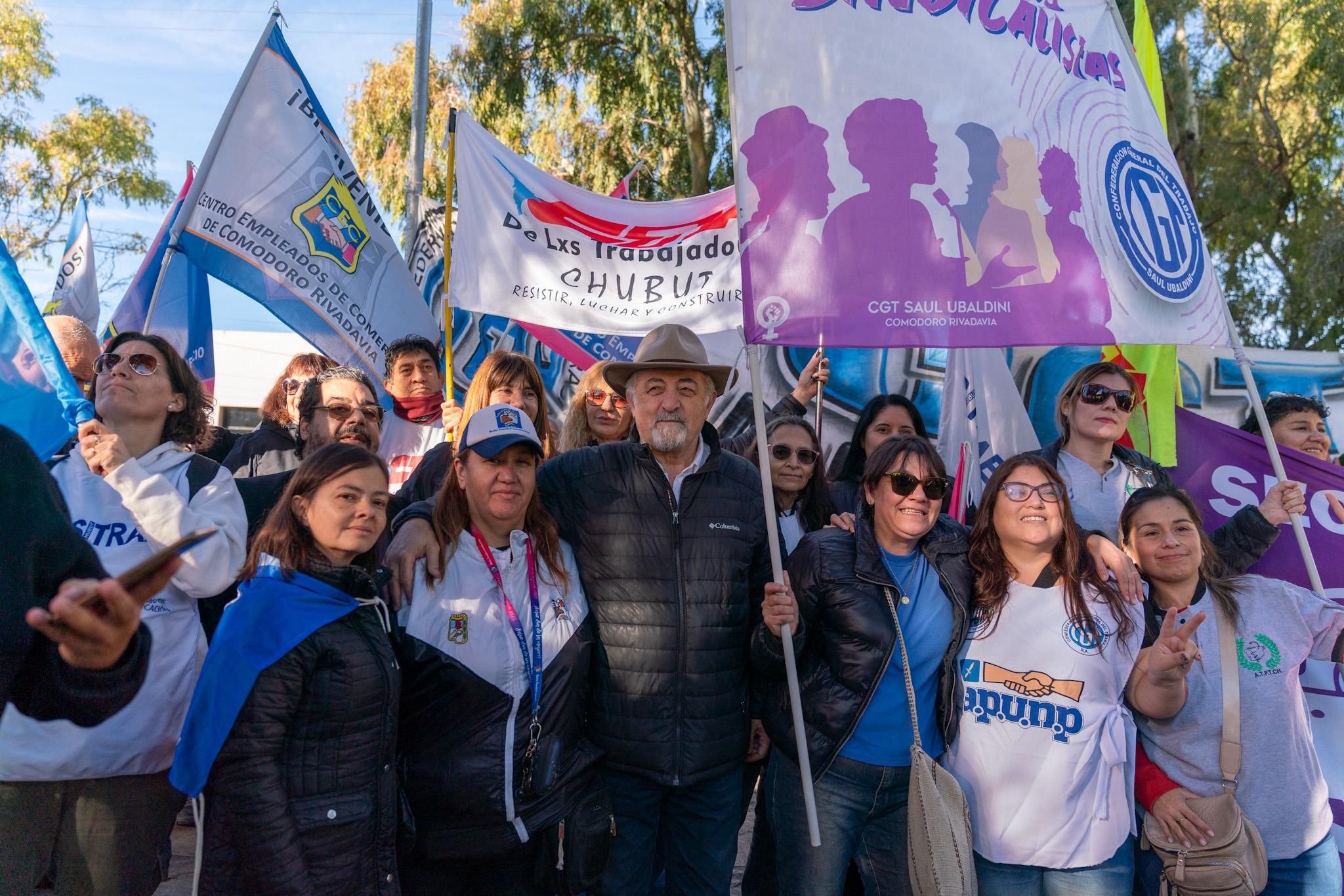 Othar participó del acto del Día del Trabajador