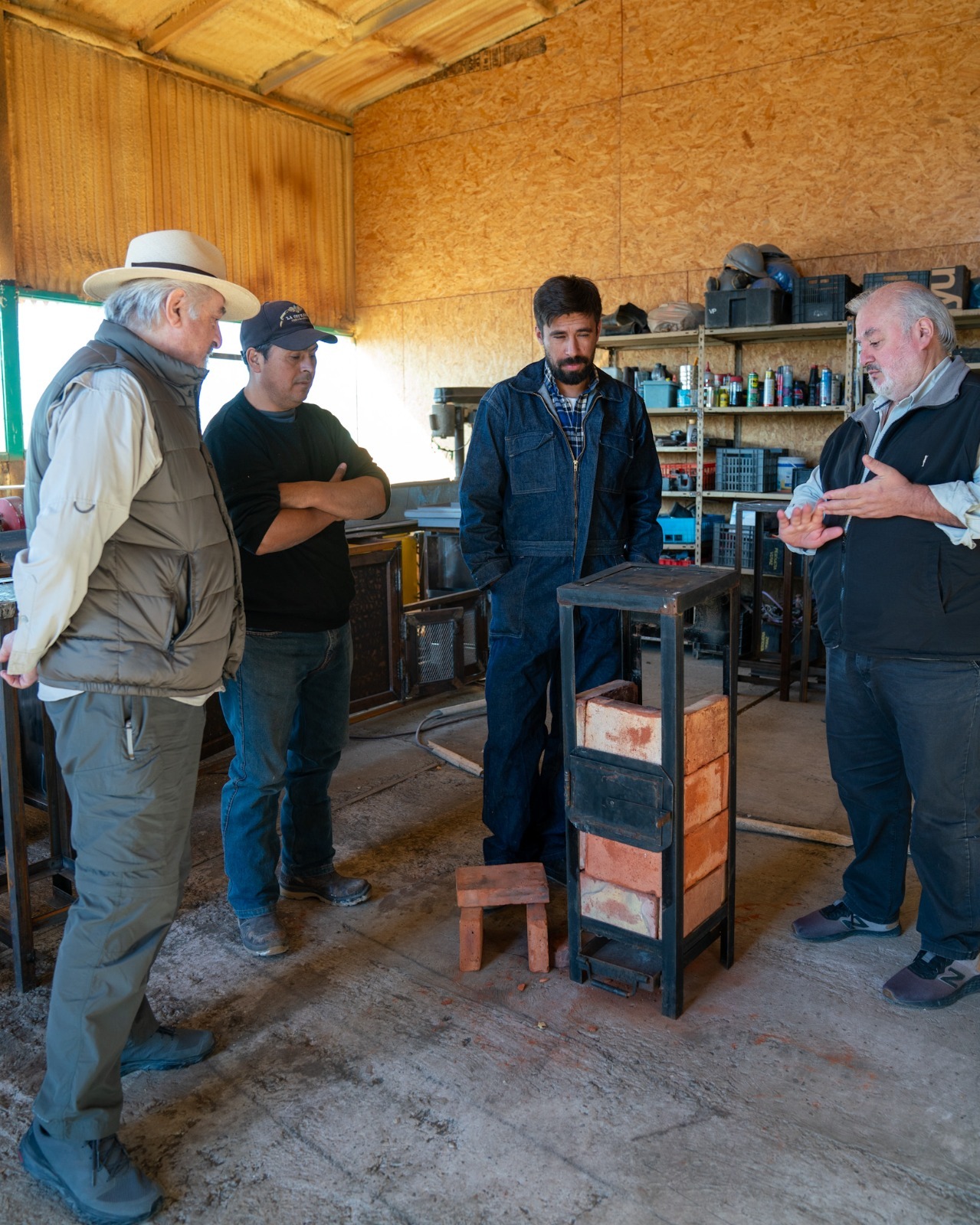 Othar visitó la Fundación SHOFAR en un proyecto que combina formación laboral y asistencia social