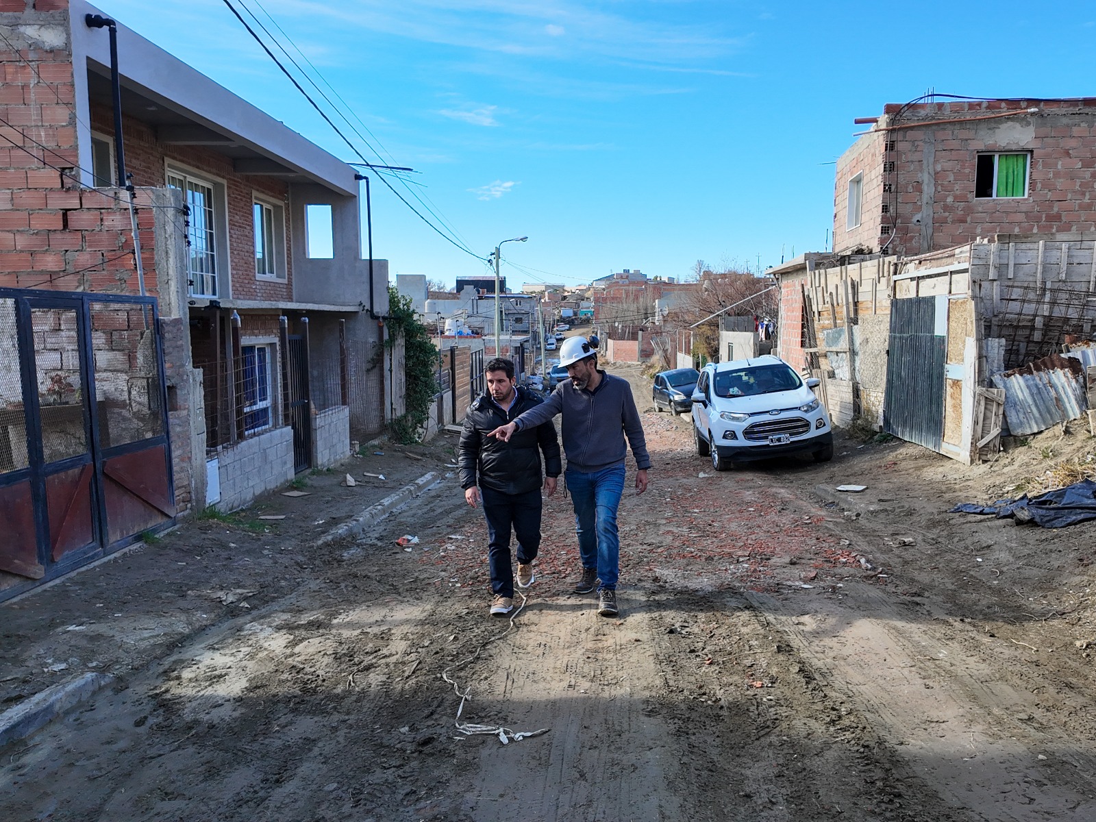 Se ultiman detalles técnicos para el inicio del tendido de cañería de gas en el Abel Amaya