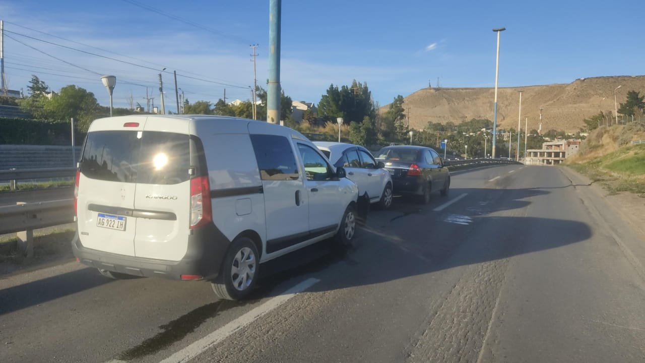Siniestro vial en Avenida del Libertador sin heridos