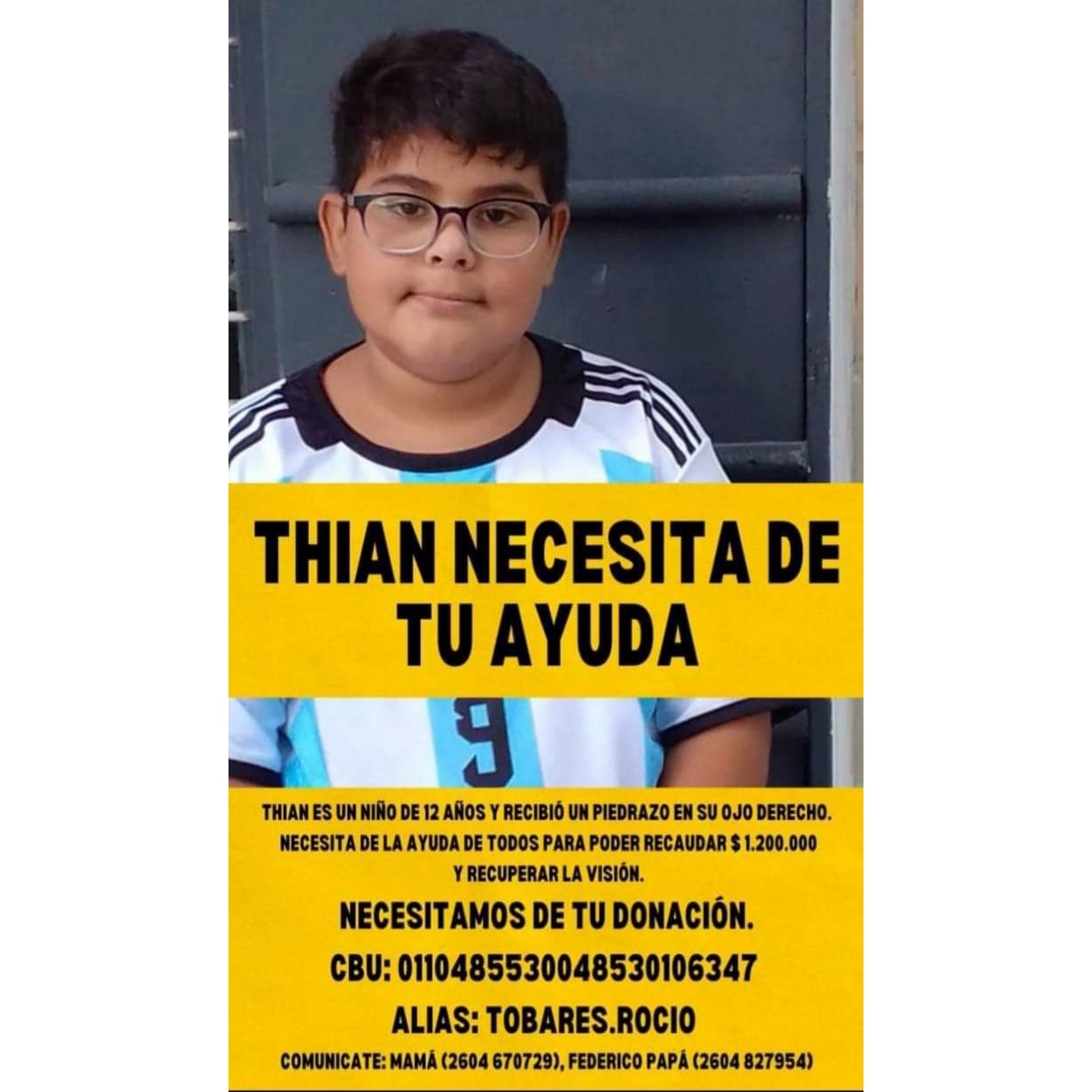 Thian necesita tu ayuda