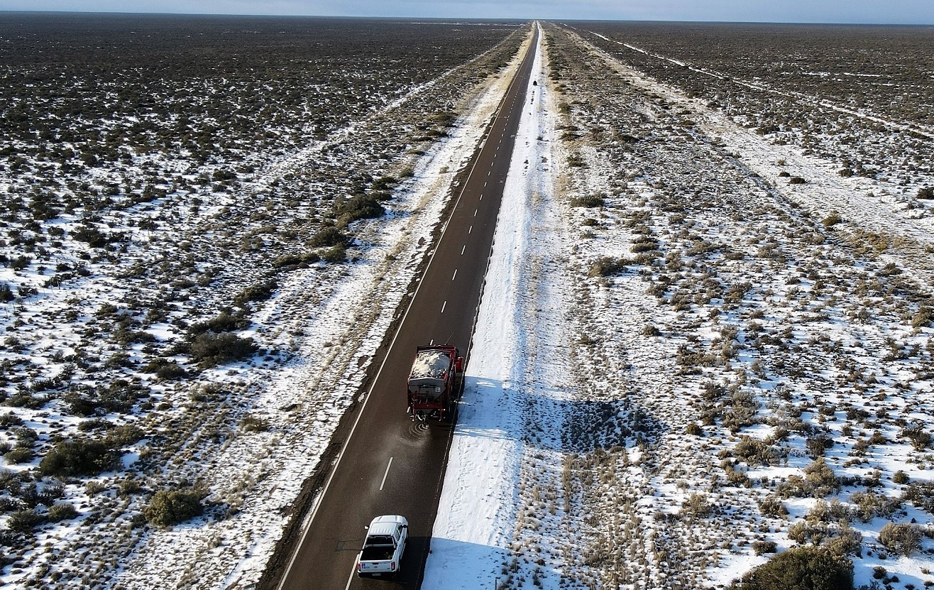 Vialidad Nacional refuerza medidas de prevención ante el frío extremo en rutas del país